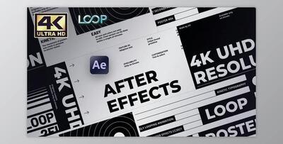Repeat - Kinetic Posters (Videohive 33799327) - AE Project