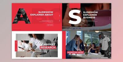 Text Explainer Slideshow Opener (Videohive 33949512) - AE Project