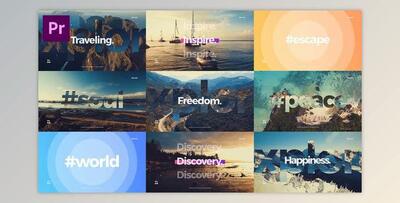 Stomp Typography Opener / Montage Reel / Travel Commercial / Dynamic Slideshow / Event Promo (Videhoive 42997487)