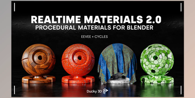 Blender Market - Realtime Materials v2.1.6