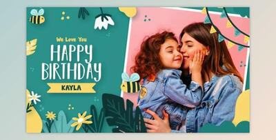 Happy Birthday Kayla (Videohive 34000972)