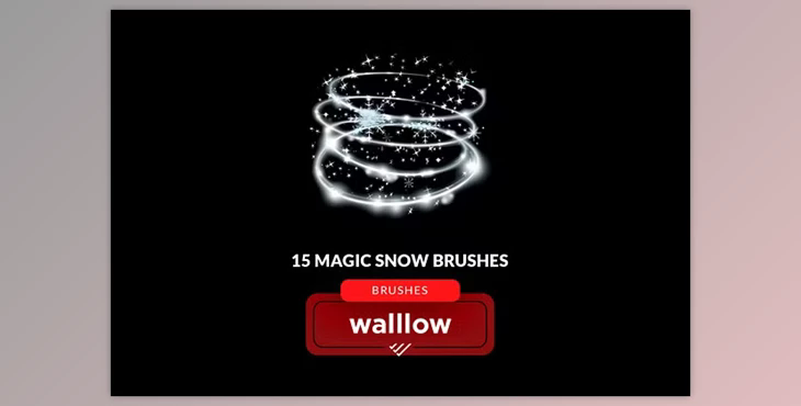 Magic snow effect photoshop brushes - 281197534 - WBEKPX3