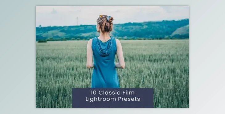 10 Classic Film Lightroom Presets - WU6LG6V