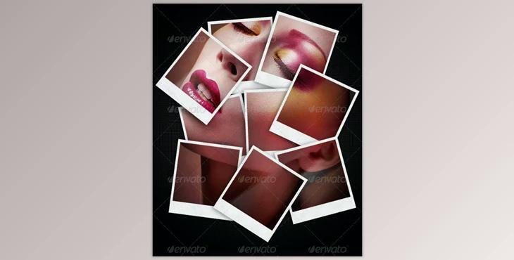 Polaroid Collage Photo Template GraphicRiver-2627722