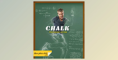Chalk Photoshop Action 20542829