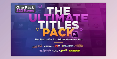 The Ultimate Titles Pack – Premiere Pro (Videohive 25509371)