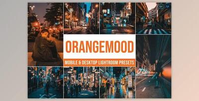 Orange Mood Mobile and Desktop Lightroom Presets by Laksmita