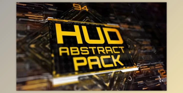 Motion Array 500 HUD Abstract Pack