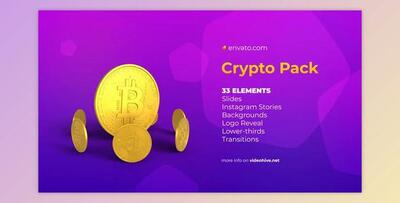 Crypto Pack – Bitcoin (Videohive 35145560) - AE Project