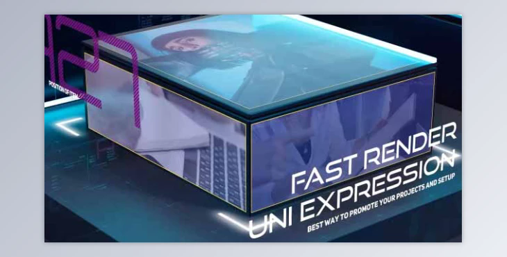 Techno Cube Presentation (Videohive 40372868) - AE Project