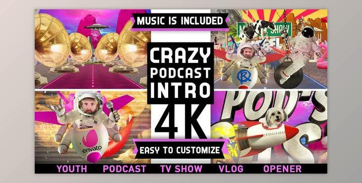 Videohive Colorful Crazy Show Intro 36760022