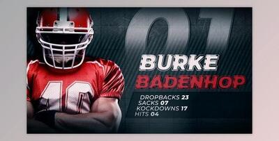 Sports Player Introduction (Videohive 51565066) - AE Project