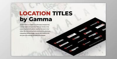 Location Titles - MOGRT (Videohive 32057772)