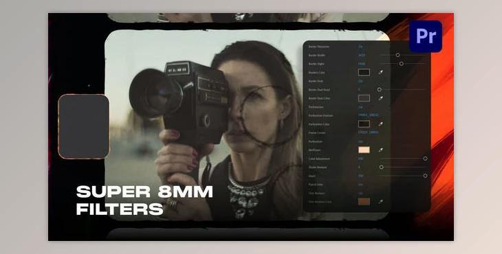 Super 8mm Film Filters (Videohive 52081853)