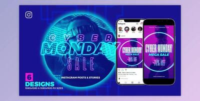 Cyber Monday Instagram Sale V74 (Videohive 34509869) - AE Project