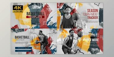 Basketball sports opener (Videohive 49461453) - AE Project