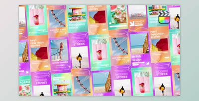 Happy Social Media Stories / FCPX