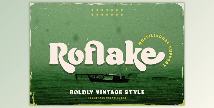 Roflake Font