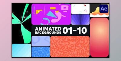 Animated Backgrounds for After Effects (Videohive 47917301) - AE Project
