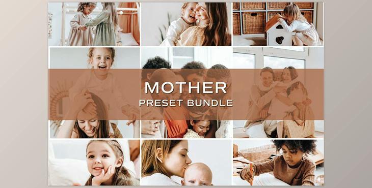 10 Family Lightroom Preset Bundle CreativeMarket-5701850 (DNG , XMP)