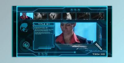 HIGH TECH OS (sci-fi video display) (Videohive 133107) - AE Project