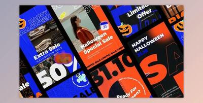 Halloween Sale Product Stories (Videohive 34288593) - AE Project