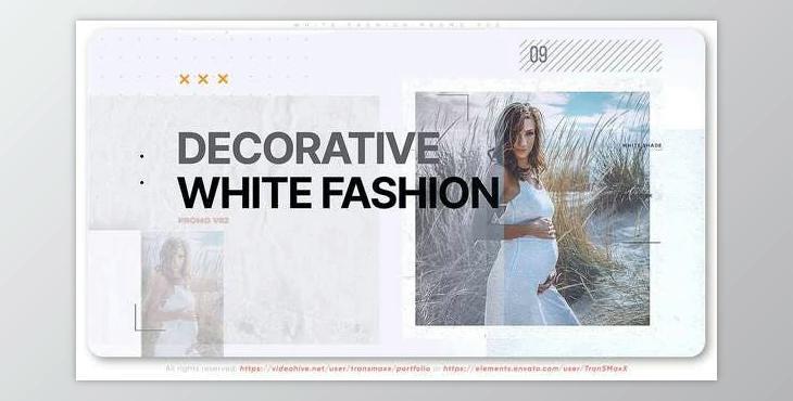 White Fashion Promo v02 (Videohive 31751771) - AE Project