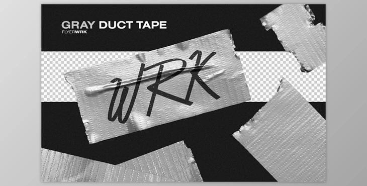 Flyerwrk – Isolated Adhesive Tape pieces