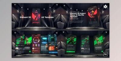 E3D Phone App Promo by Royal Motion (Videohive 50720704) - AE Project