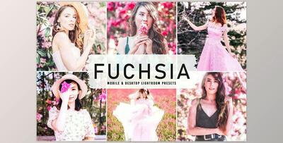 Fuchsia Pro Lightroom Presets CreativeMarket - 6640944