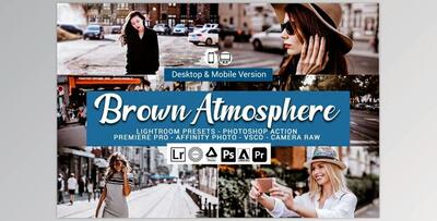 Brown Atmosphere Lightroom Presets CreativeMarket-5156477 (XMP, Lrtemplate, DNG, PS)