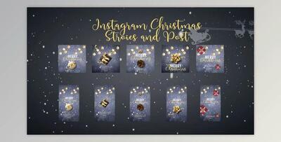 Christmas instagram stories and post (Videohive 41810617) - AE Project