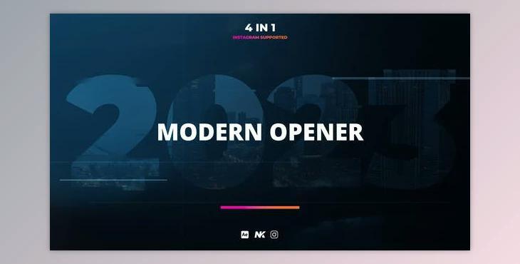 Modern Rhythmic Opener (Videohive 42367654) - AE Project