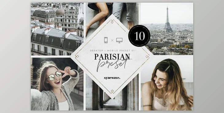 Parisian Lightroom Presets Bundle 5251294 (Mob, Desk)