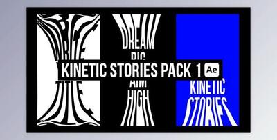 Kinetic Stories Pack 1 (Videohive 51626102) - AE Project