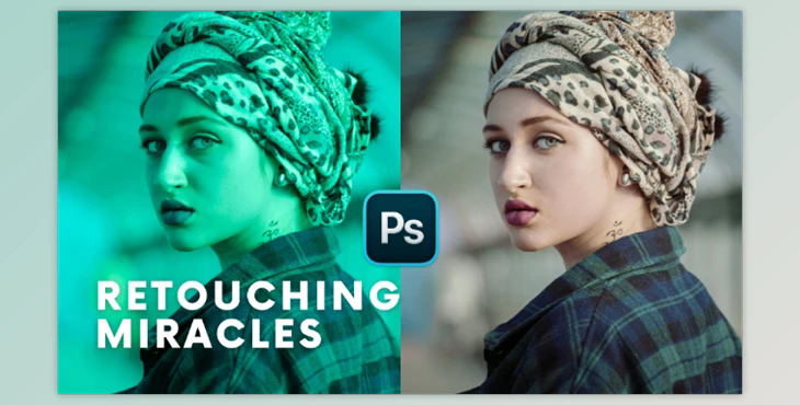 Wrong Light Portrait Retouching in Photoshop – Start to Finish. Retouching Miracles!