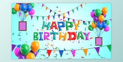 Happy Birthday Wishes (Videohive 26967357) - AE Project
