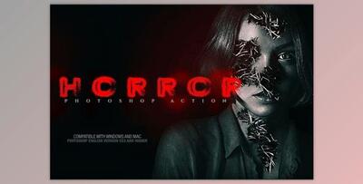Horror Photoshop Action (abr, pat, atn, txt)