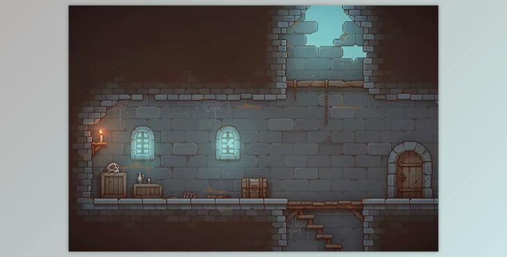 Unity Assets - Pixel Art Platformer - Dungeon v1.1.2