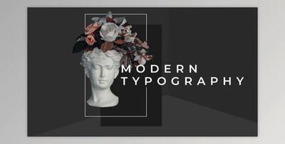 Modern Typography (VideoHive 37506952) - PR Project
