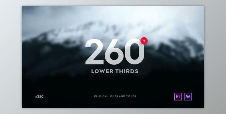 Lower Thirds (Videohive 10338608) - AE Project