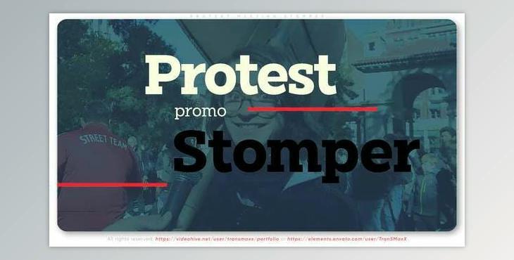 Protest Meeting Stomper (Videohive 30833923) - AE Project