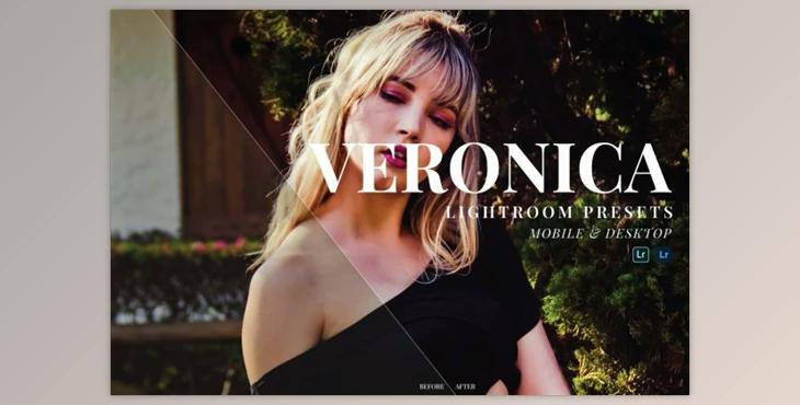 Veronica Mobile and Desktop Lightroom Presets by Laksmitagraphics