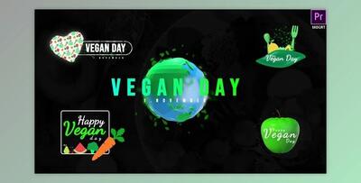 World Vegan Day Titles (Videohive 33909992)
