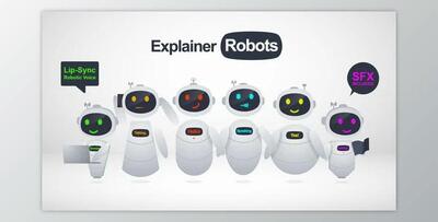Explainer Robots (Videohive 29969888) - AE Project