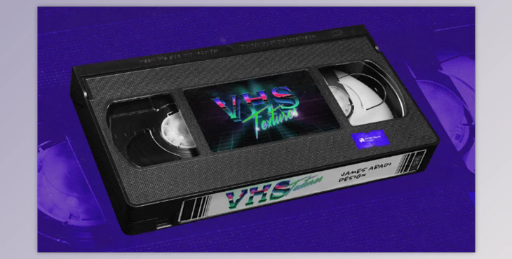 VHS Textures - James Abadi Design