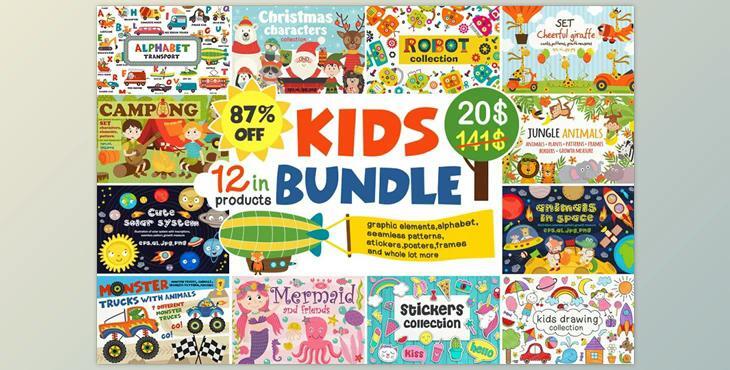 Kids Bundle Creativemarket-3435585