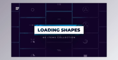 60 Loading Shapes (Videohive 49981513) - AE Project