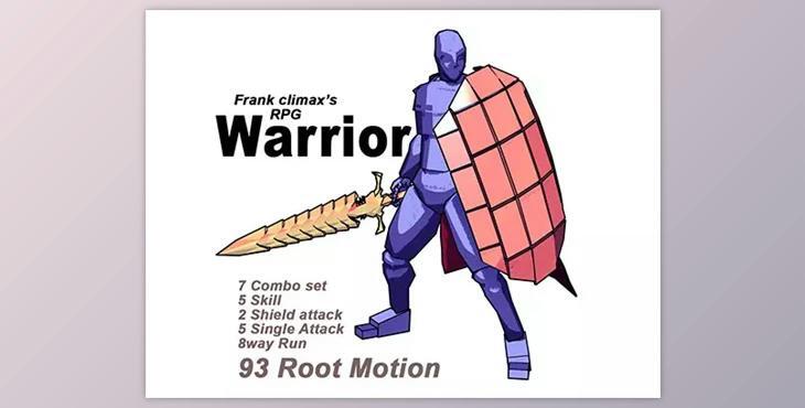 Unity asset - Frank Warrior UE FBX v1.4.2