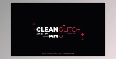 Titles // Clean Glitch (VideoHive 35811382) - AE Project